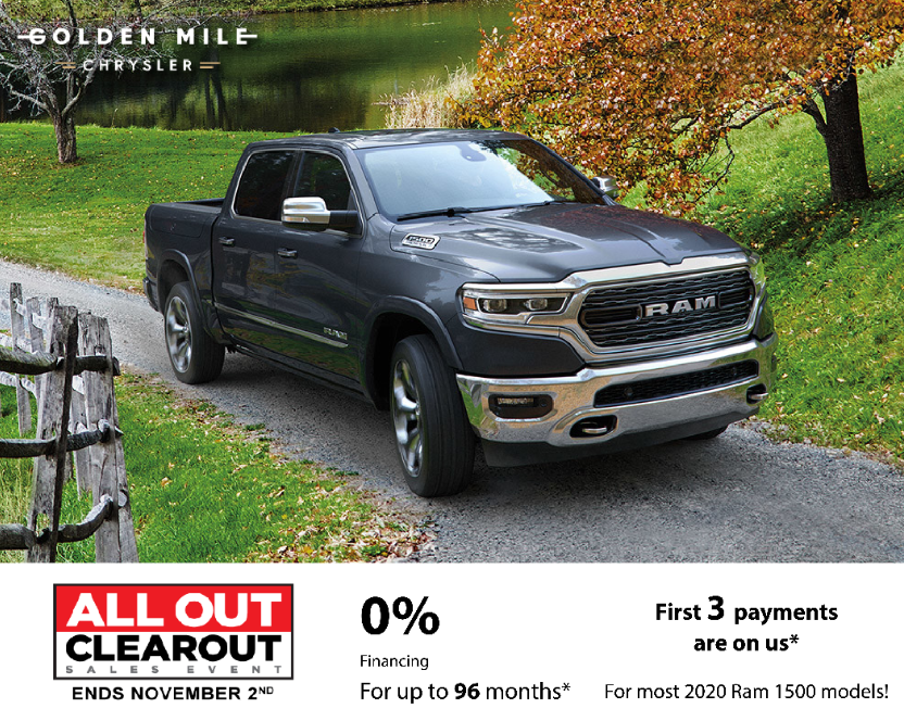 All out Clearout Ram 1500 All out Clearout Ram 1500